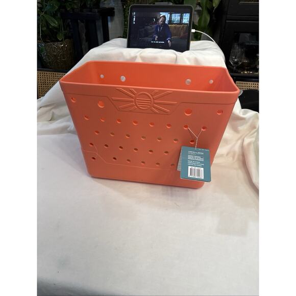 Beachcomber Bag Coral Pink NWT 13.6” X 9.6” X 19.1” - Picture 4 of 7